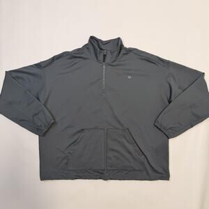 5.11 Tactical Sweatshirt Mens XL Gray 1/4 Zip Stretch Pullover Athletic Pockets